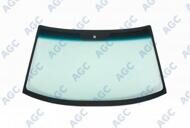 AGC NISSAN TERRANO II/FORD MAVERIC 3/5D 1993-2005- СТЕКЛО ВЕТРОВОЕ ЗЕЛЕНОЕ/ГОЛУБАЯ ПОЛОСА -ИЗМЕНЕНИЕ ШЕЛКОГРАФИИ
