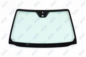 AGC NISSAN NOTE 2006- СТЕКЛО ВЕТРОВОЕ ЗЕЛЕНОЕ - SOLAR CONTROL -ДАТЧИК СВЕТА/ДОЖДЯ-VIN...