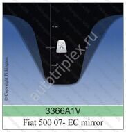 Лобовое стекло FIAT 500 2007- PILK