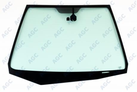 AGC HONDA JAZZ 2008- СТЕКЛО ВЕТРОВОЕ ЗЕЛЕНОЕ - SOLAR CONTROL -ДАТЧИК